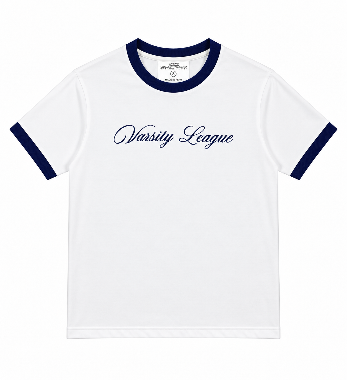 Baby Tee Varsity League / White