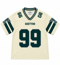 Mesh Jersey Guettho Sport /     Cream/Dark Green