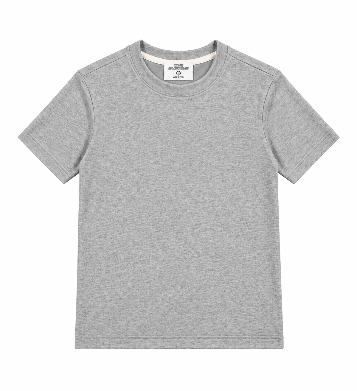 Slim Fit T Shirt / Light Grey