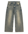 Washed Baggy Denim / Charcoal