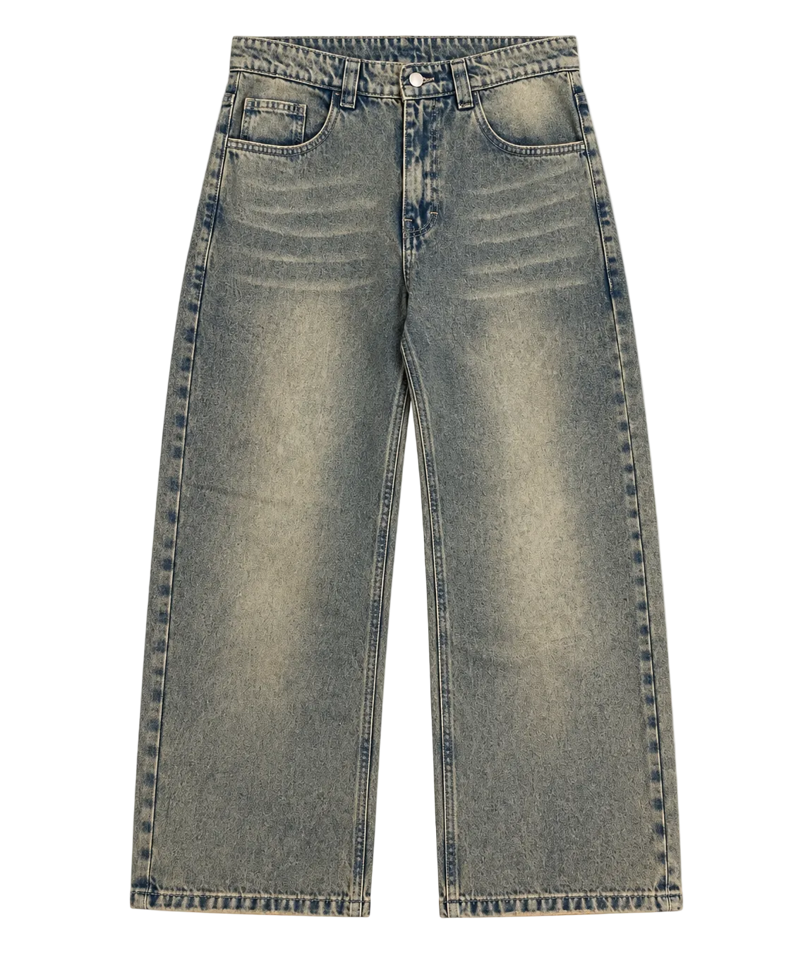 Washed Baggy Denim / Charcoal