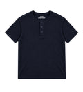 Henley Short Sleeve / Navy Blue
