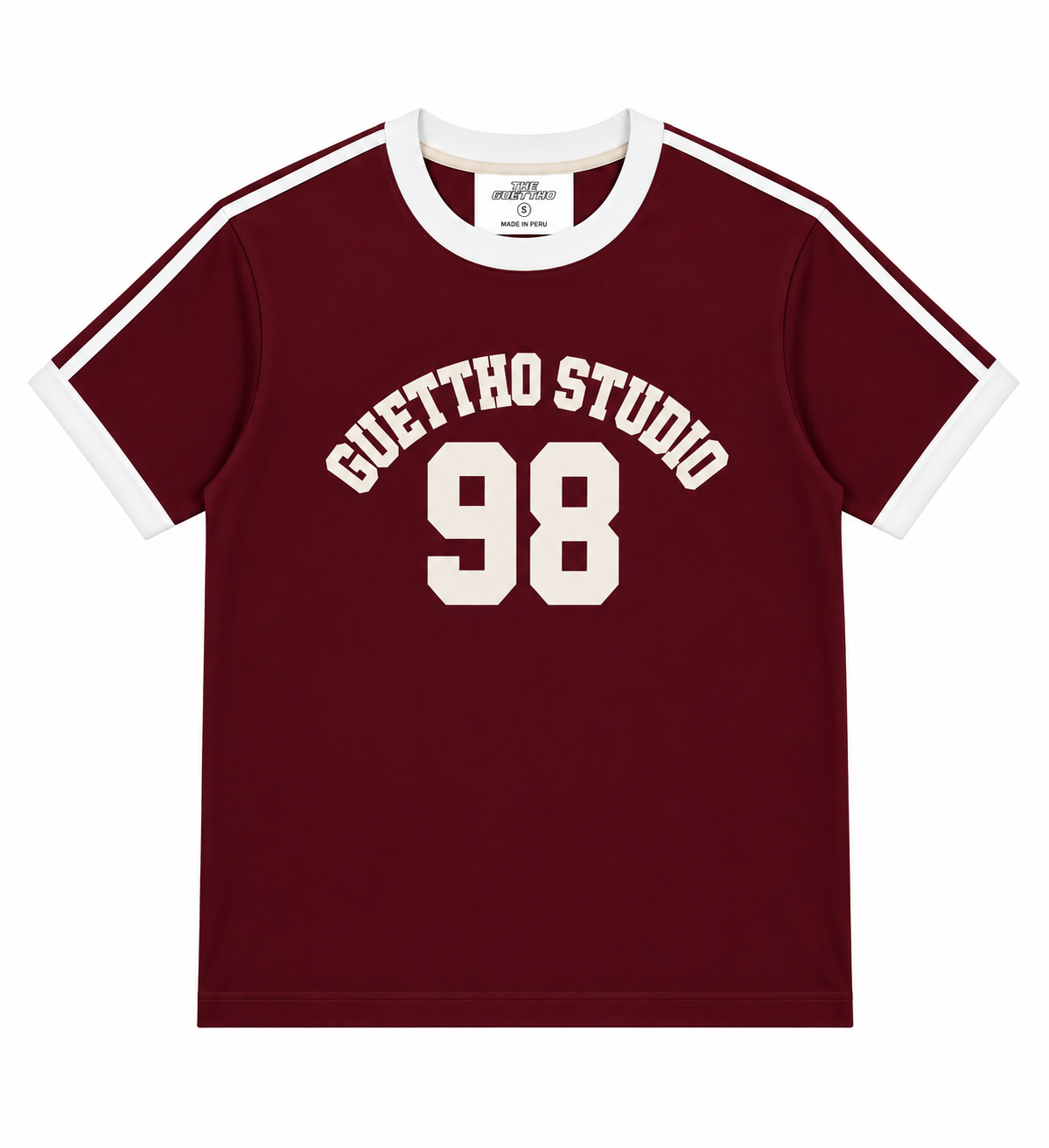 Baby Tee Guettho Studio 98 / Burgundy