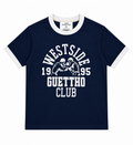Baby Tee Guettho Club Westside / Navy