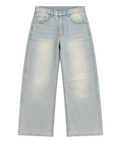 Washed Baggy Denim / Ice Blue