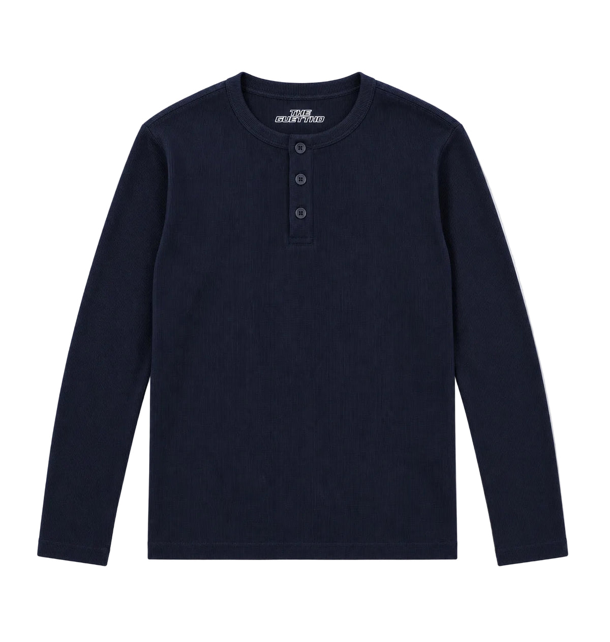Henley Shirt / Navy Blue