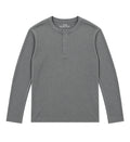 Henley Shirt / Silver Grey