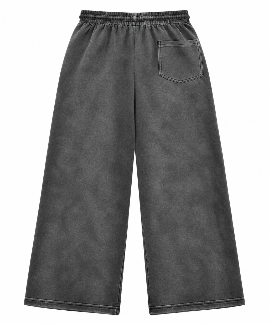 Acid Sweatpants / Washed Charcoal Grey