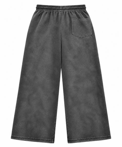 Acid Sweatpants / Washed Charcoal Grey