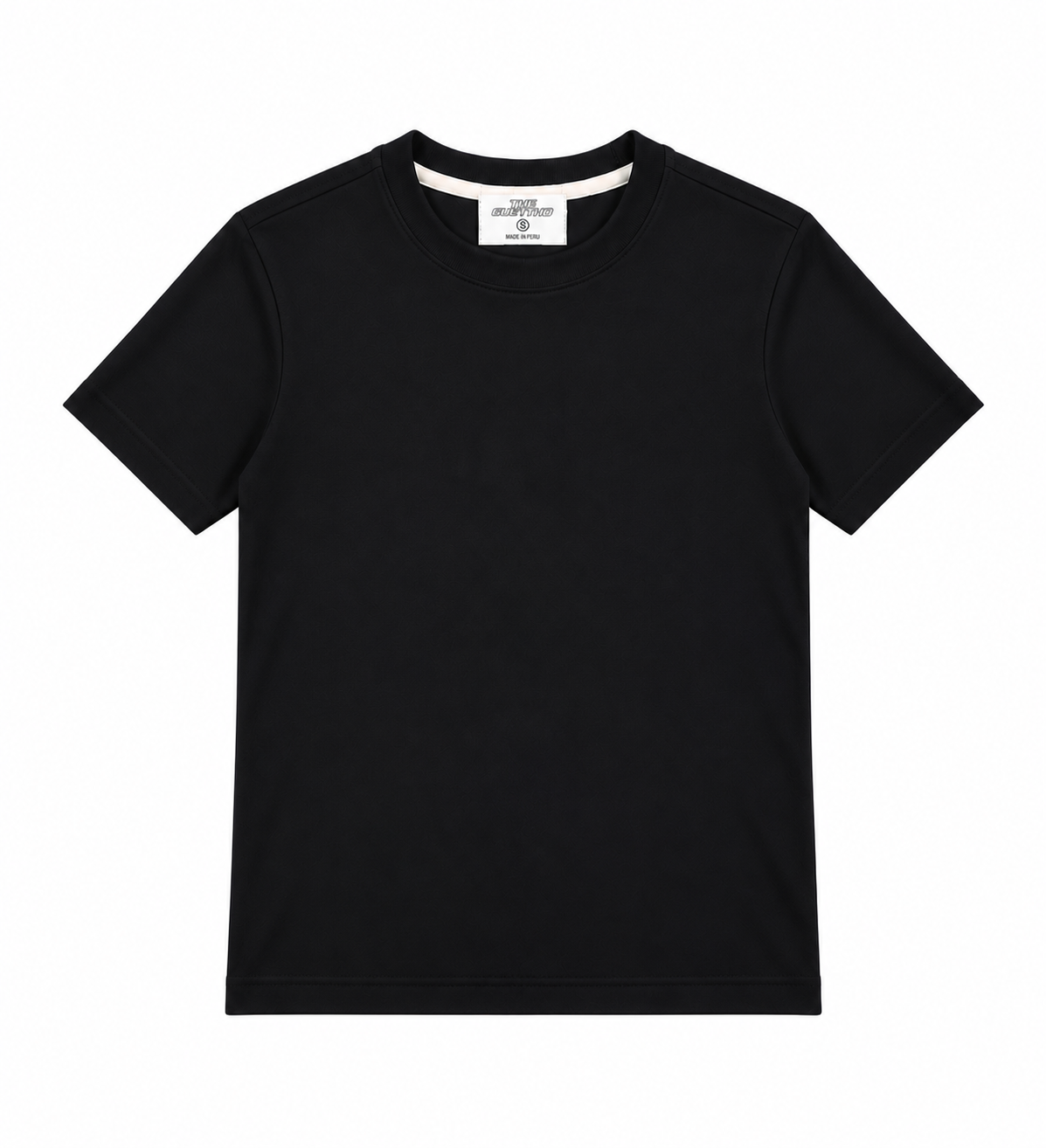 Slim Fit T Shirt / Black