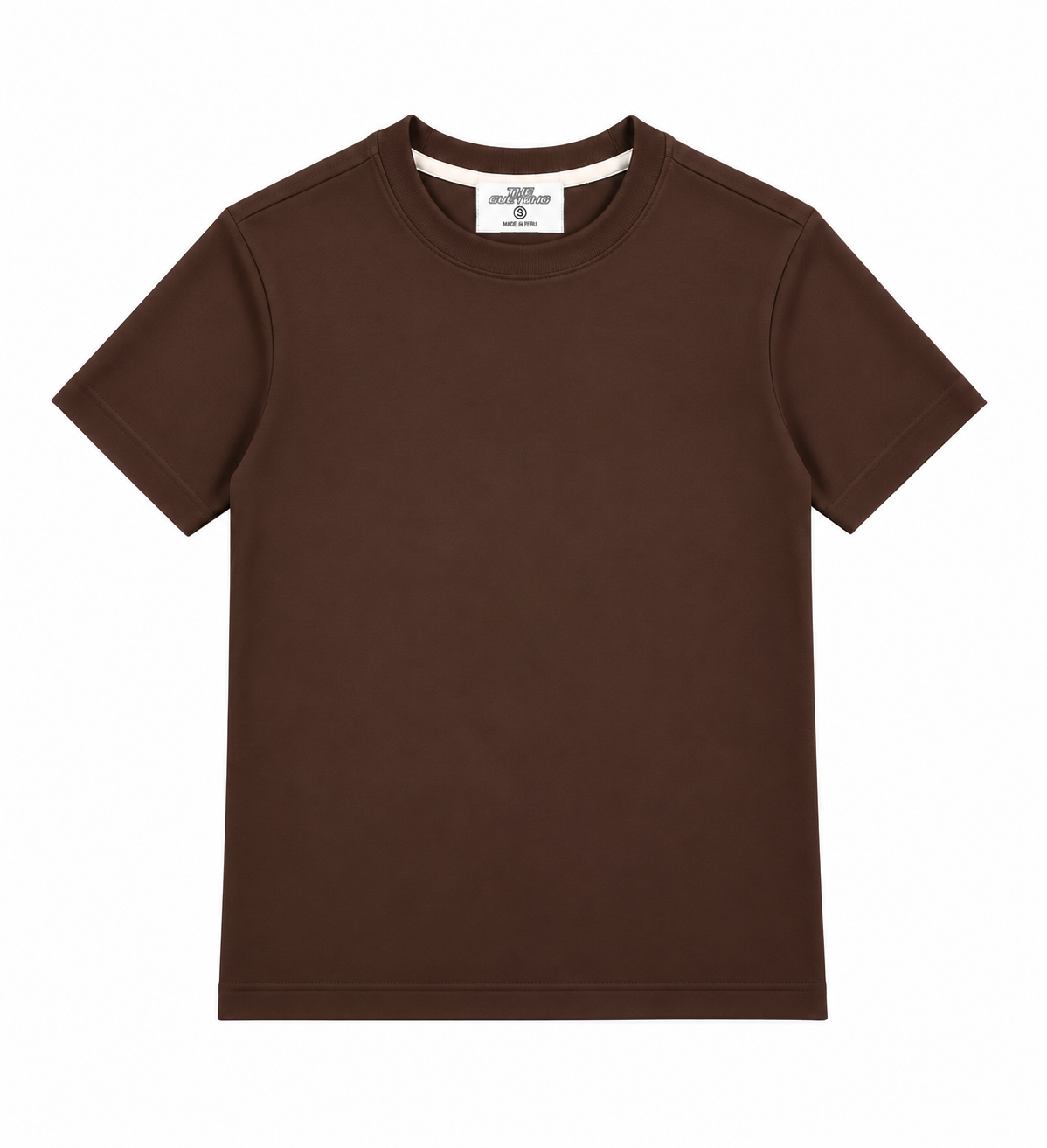 Slim Fit T Shirt / Chocolate