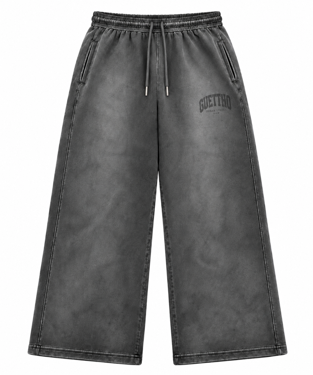 Acid Sweatpants / Washed Charcoal Grey
