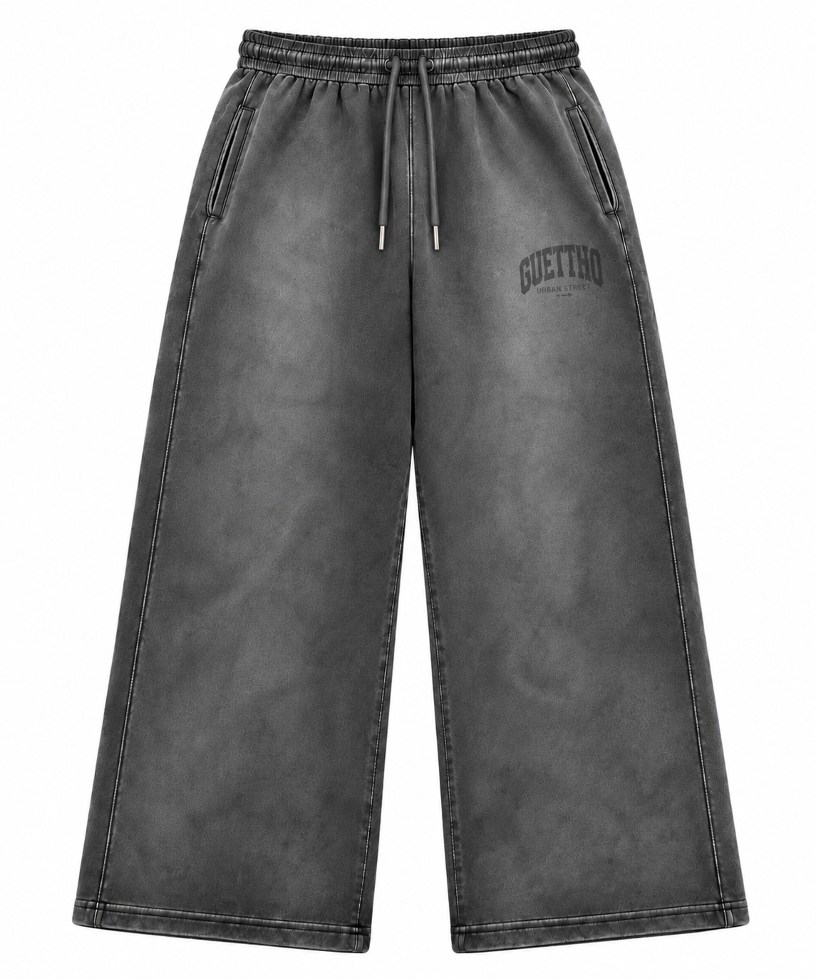 Acid Sweatpants / Washed Charcoal Grey
