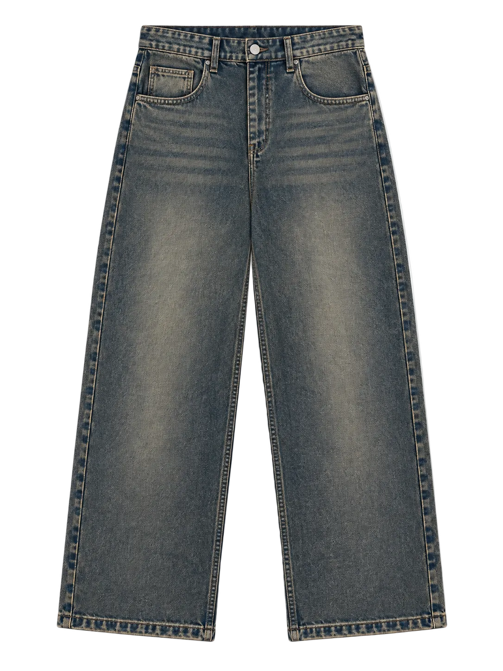 Washed Baggy Denim / Graphite