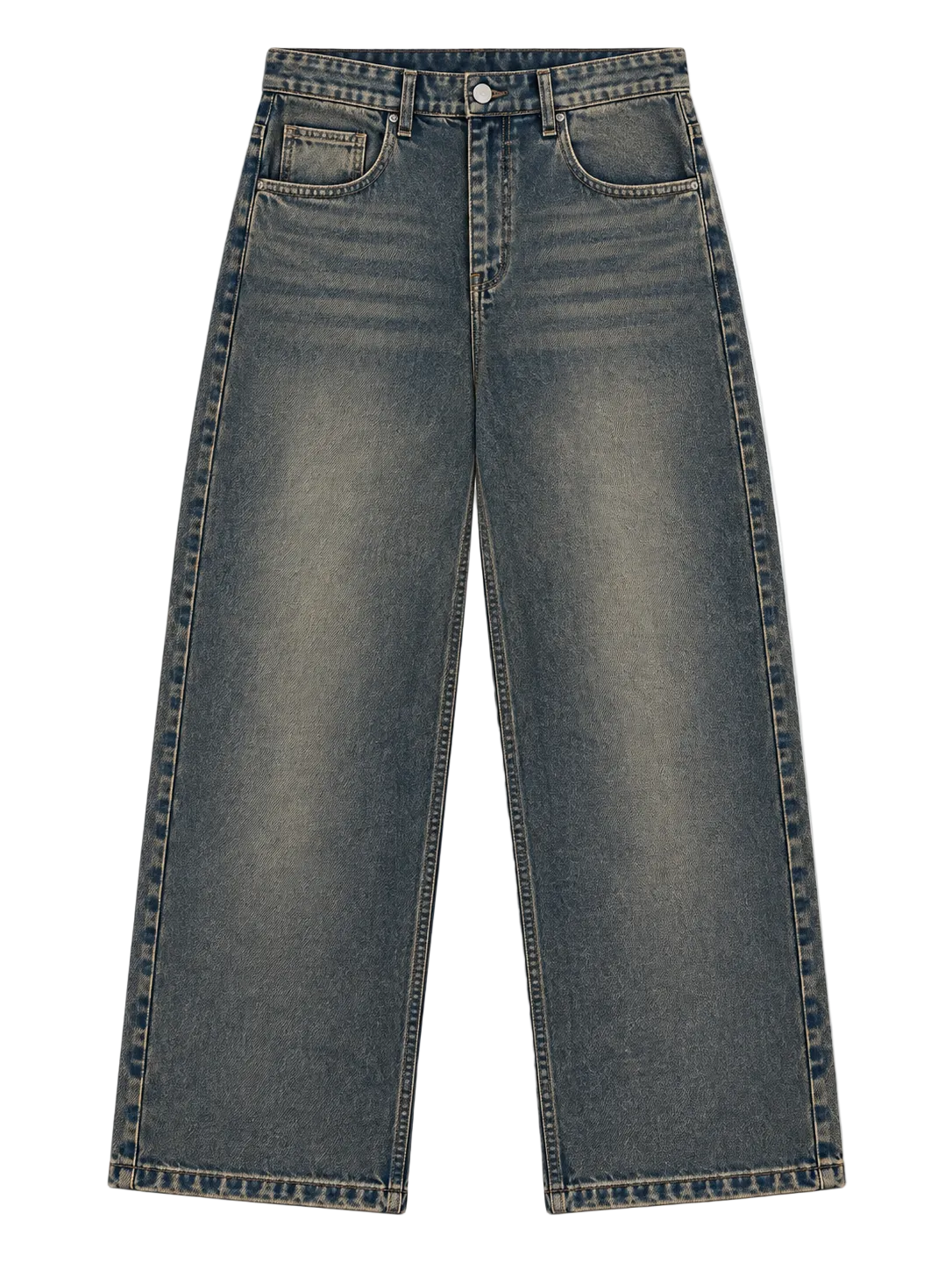 Washed Baggy Denim / Graphite