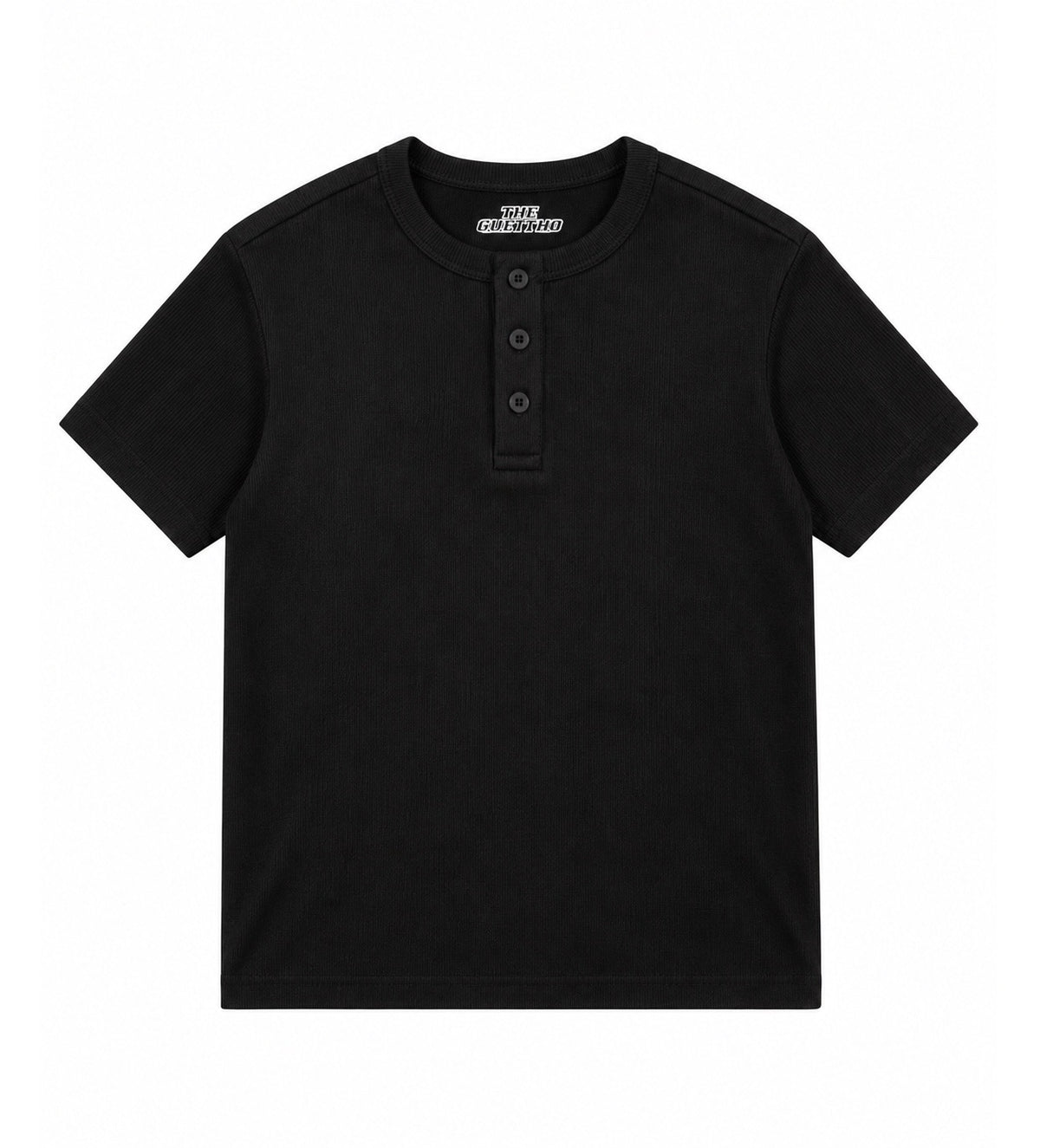 Henley Short Sleeve / Black