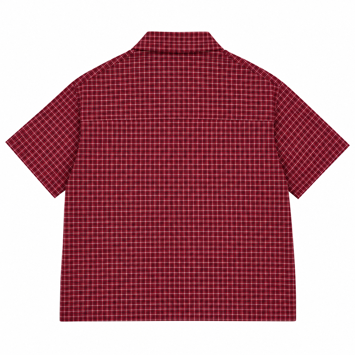 Plaid Shirt / Burgundy