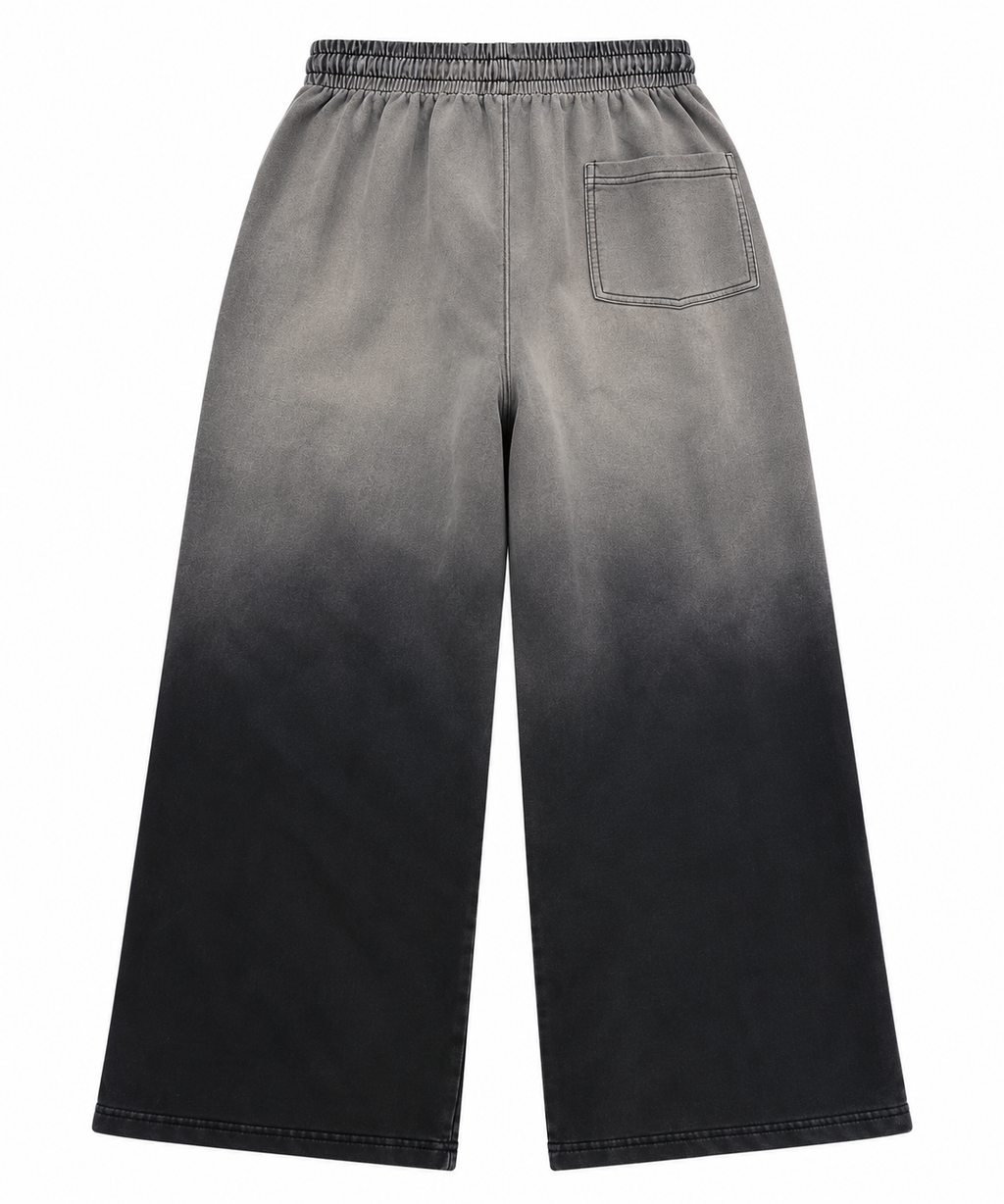 Acid Sweatpants Gothic / Washed Grey/Black