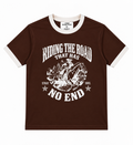 Baby Tee Riding The Road / Brown
