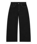 Raw Baggy Denim / Black&White