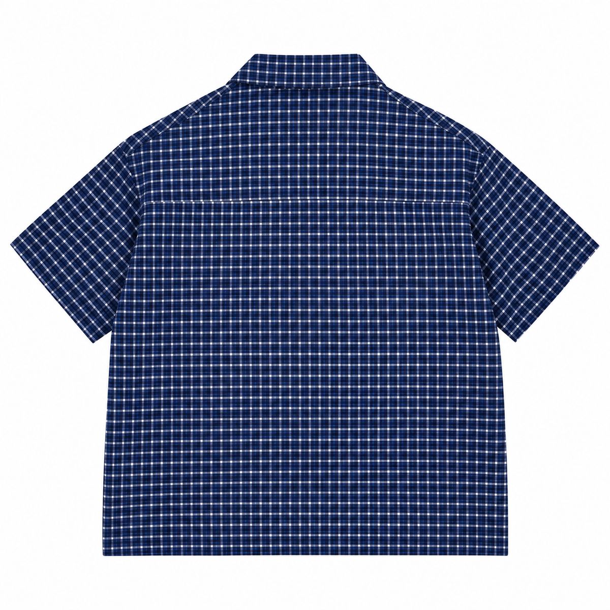 Plaid Shirt / Navy