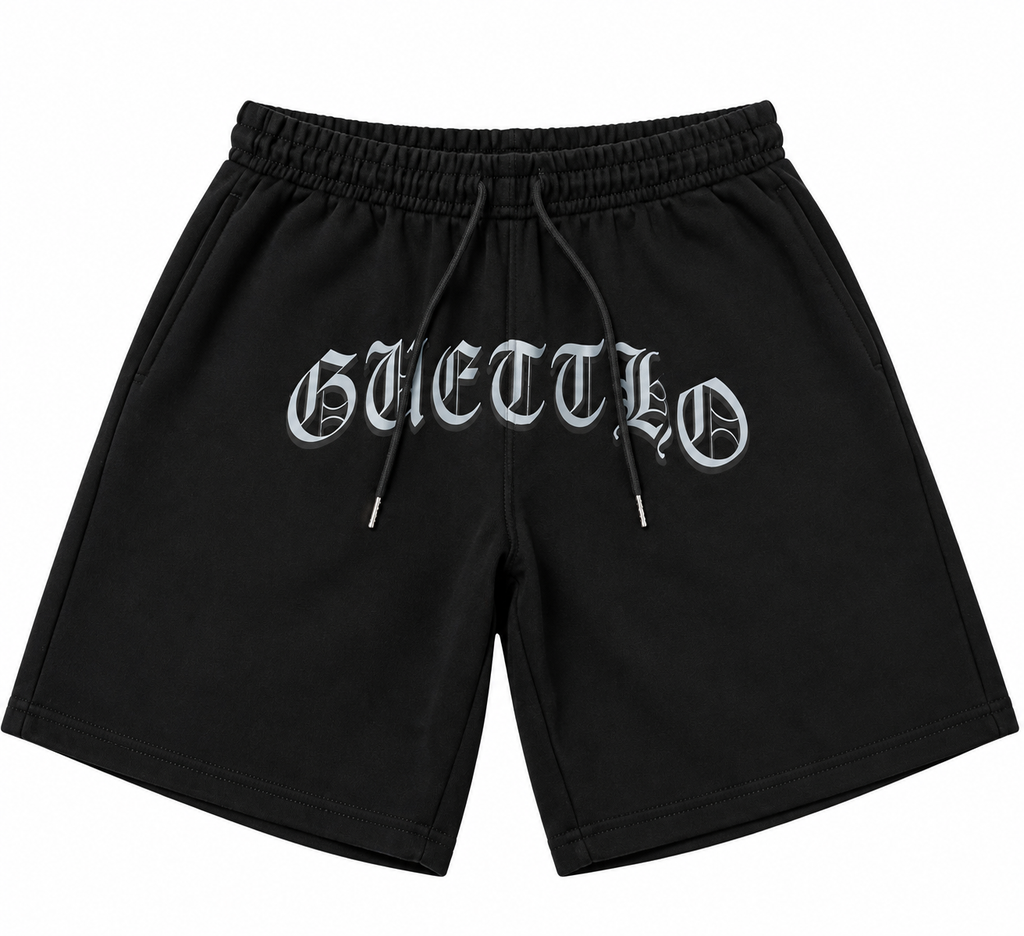 Sweat Shorts Guettho / Black