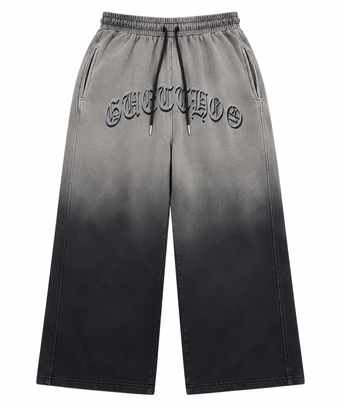 Acid Sweatpants Gothic / Washed Grey/Black