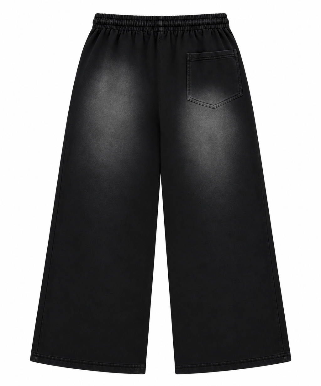 Acid Sweatpants / Washed Black