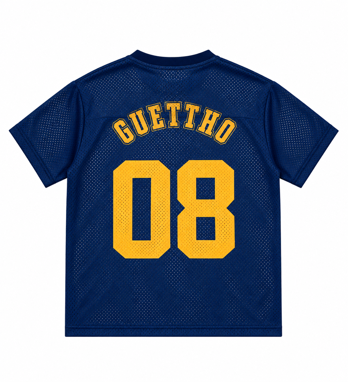 Mesh Jersey Guettho Sport / Navy/Gold