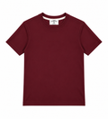 Slim Fit T Shirt / Burgundy