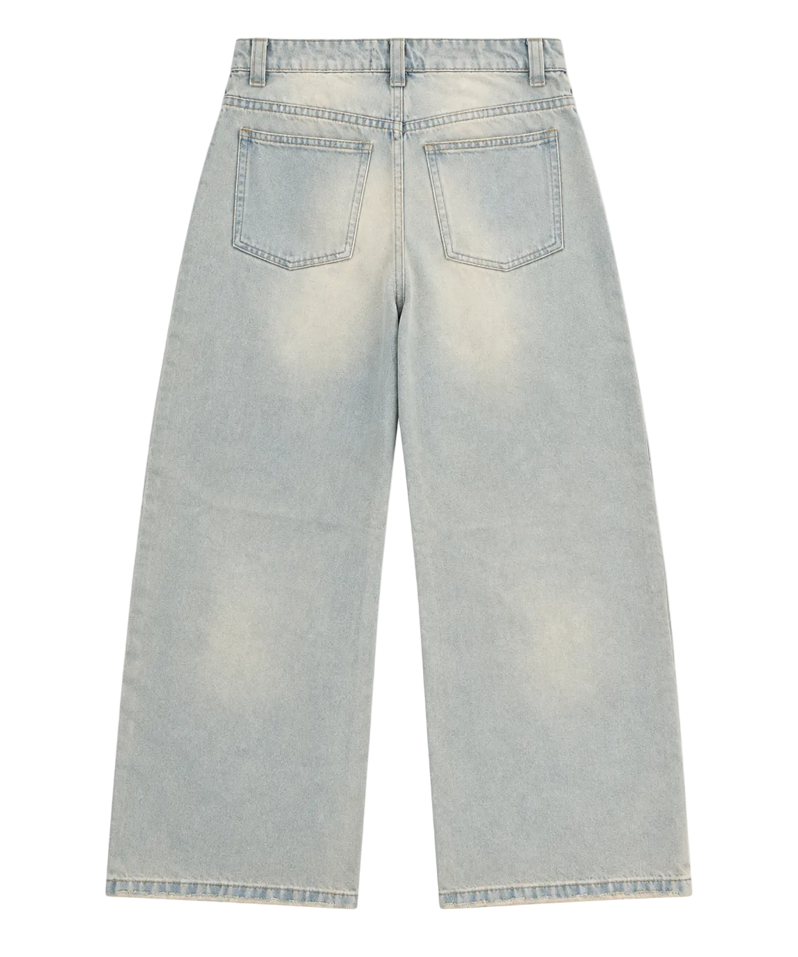 Washed Baggy Denim / Ice Blue