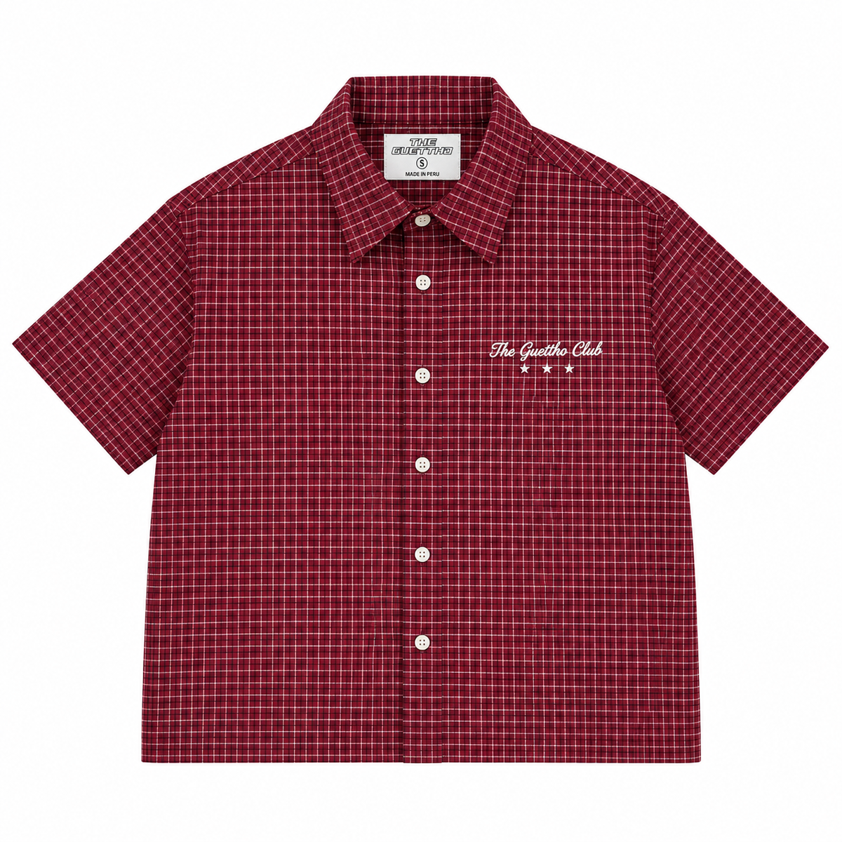 Plaid Shirt / Burgundy