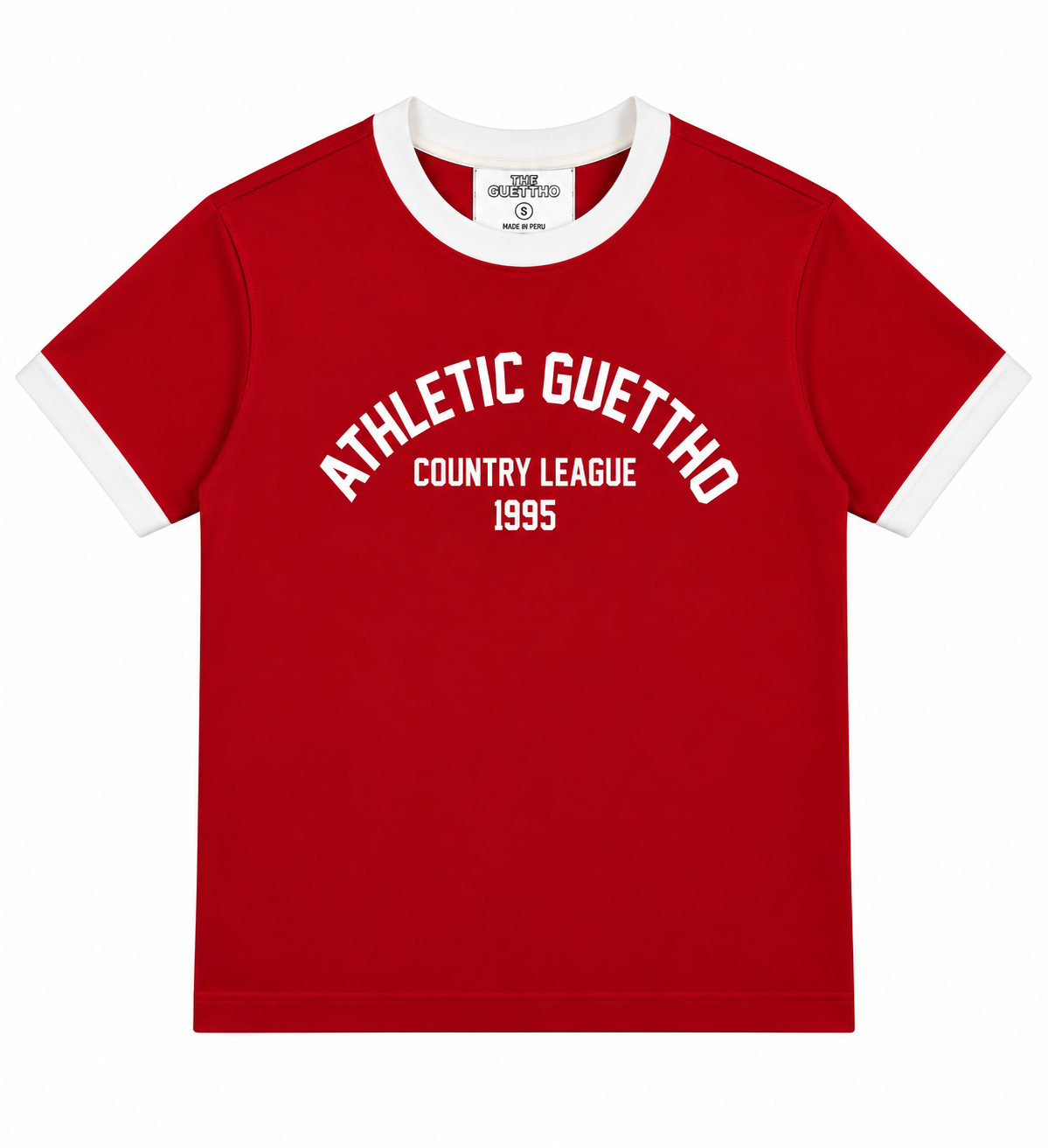 Baby Tee Athletic Guettho / Red