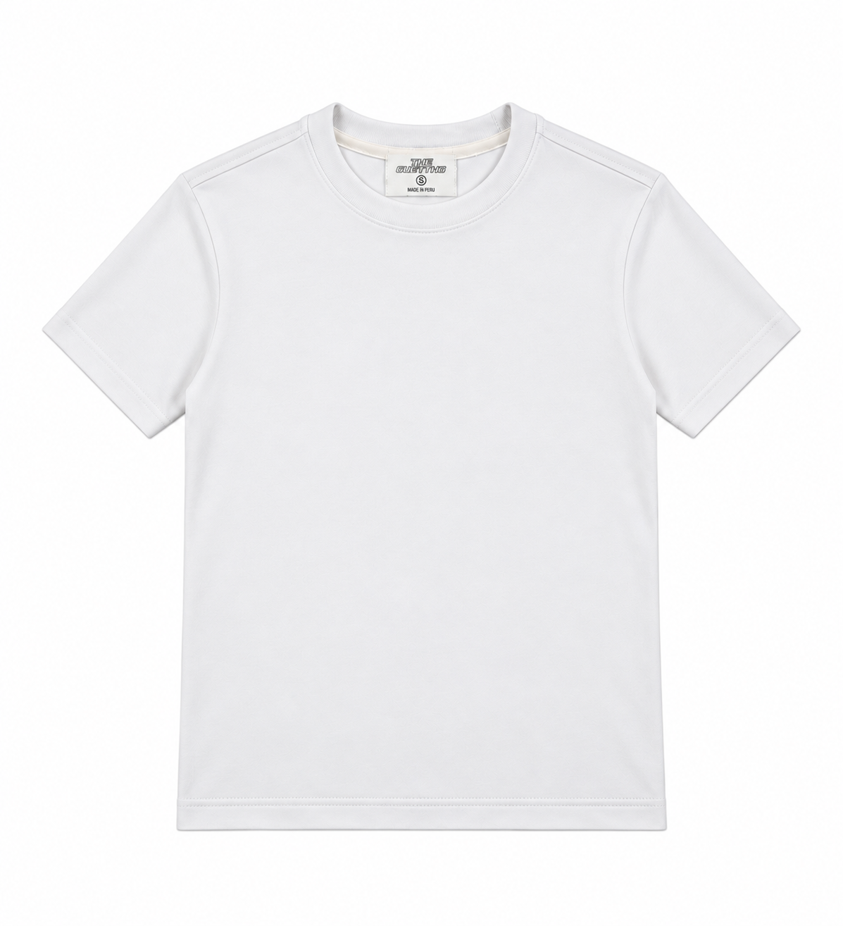 Slim Fit T Shirt / White