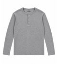 Henley Shirt / Light Grey