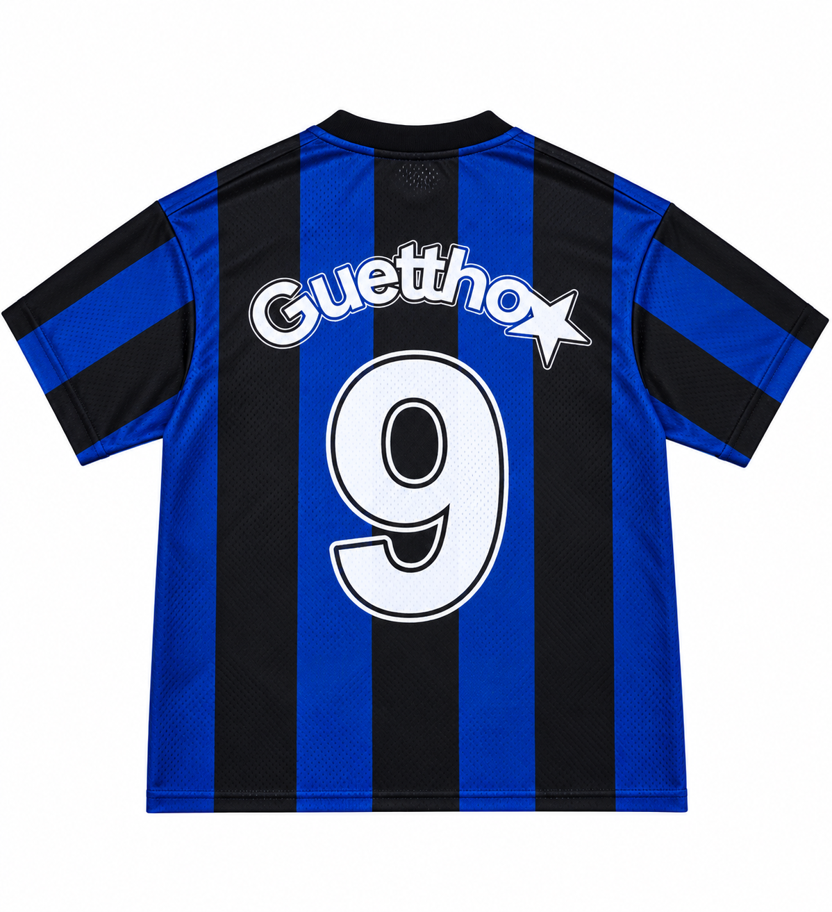 Mesh Jersey Guettho Sport /Electric Blue / Black / White