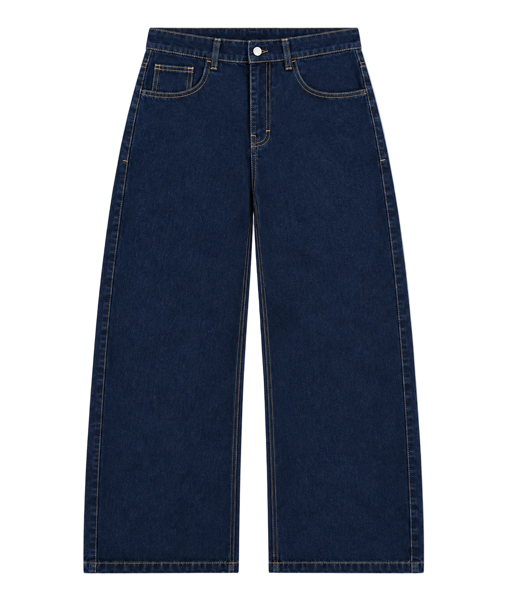 Raw Baggy Denim / Indigo