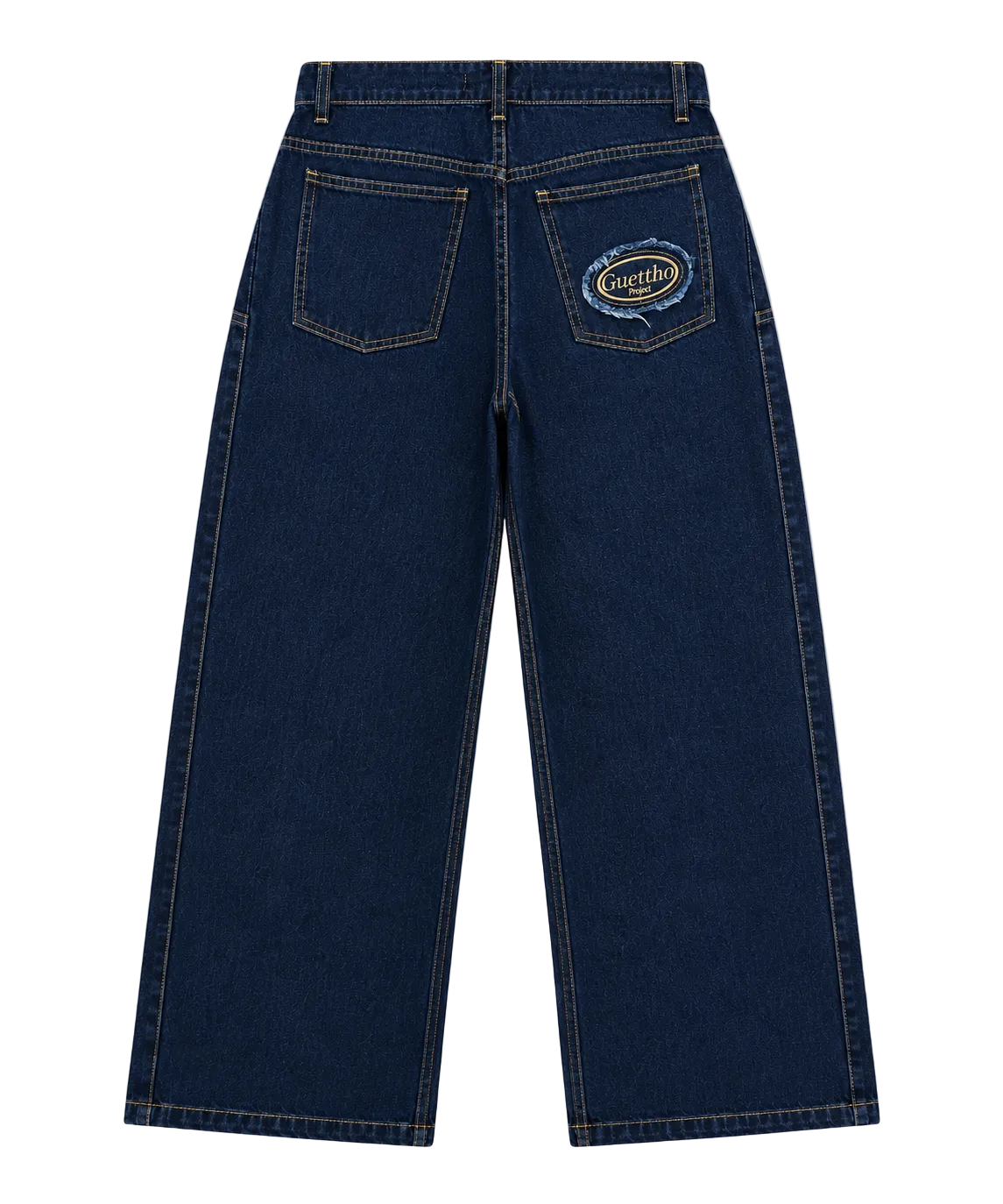 Raw Baggy Denim / Indigo