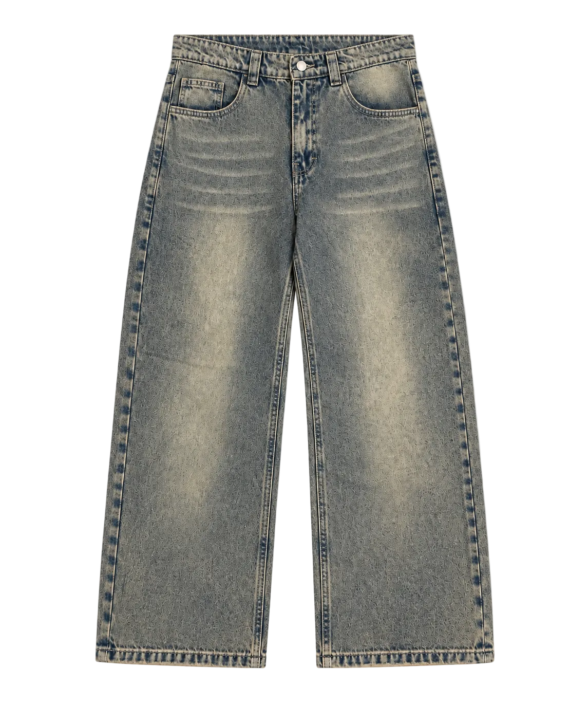 Washed Baggy Denim / Charcoal