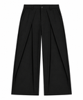 Wide Leg Trousers/ Black