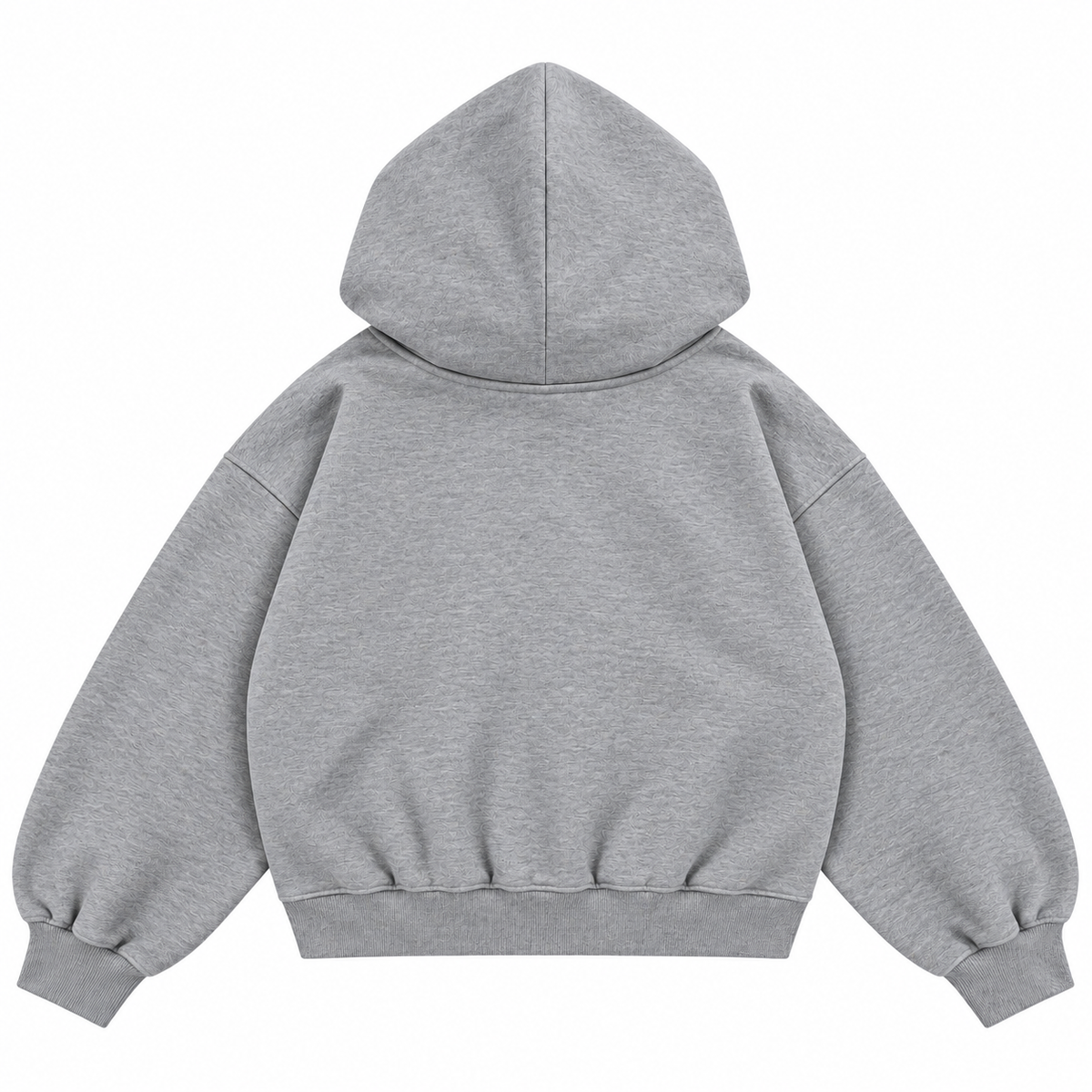 Guettho Club Zip Hoodie / Grey