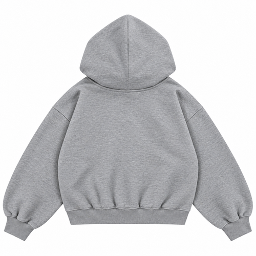 Guettho Club Zip Hoodie / Grey