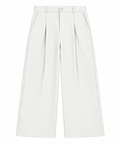 Wide Leg Trousers / Off White