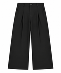 Wide Leg Trousers / Black
