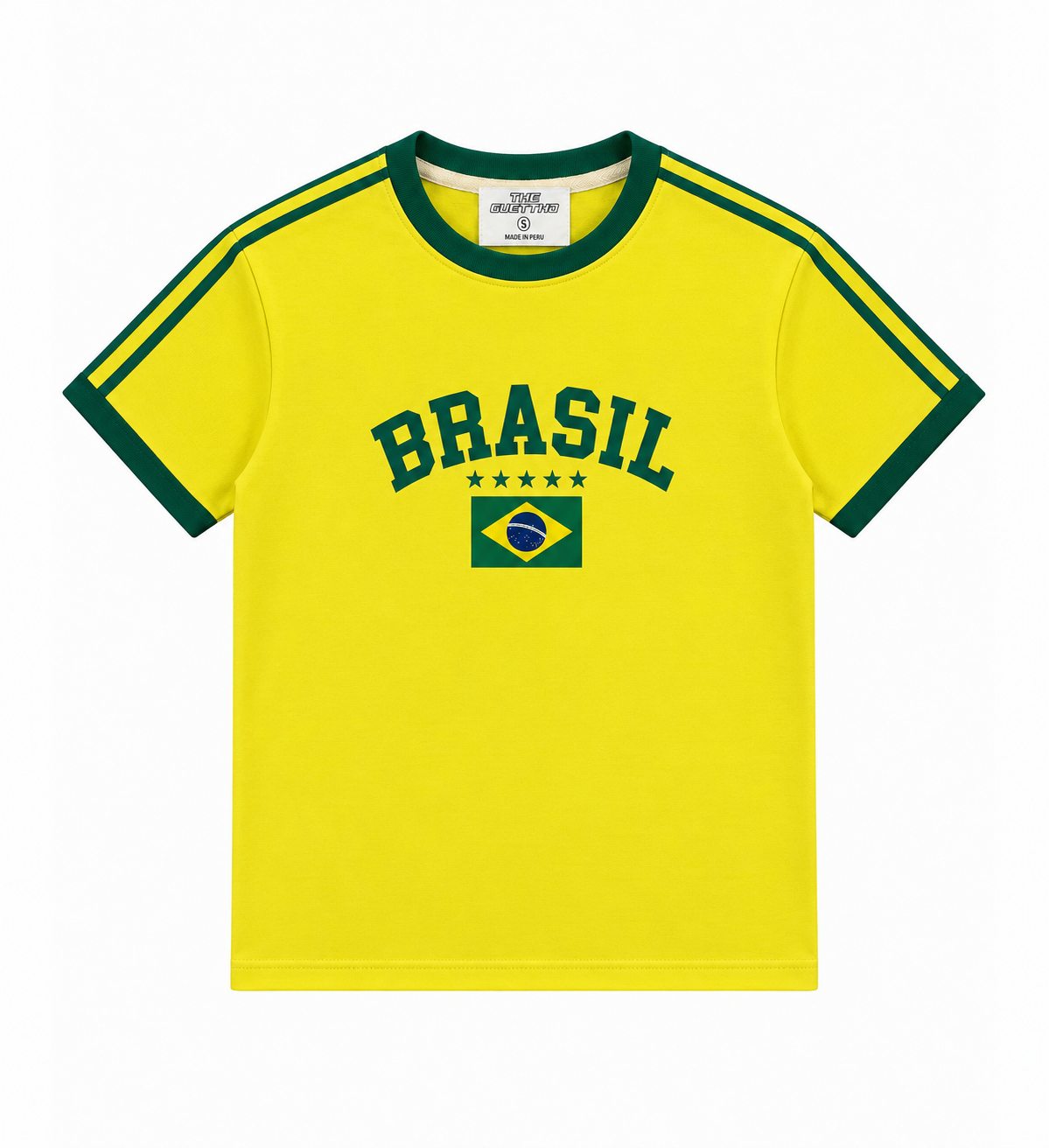 Baby Tee Brasil / Yellow