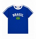 Baby Tee Brasil / Royal Blue