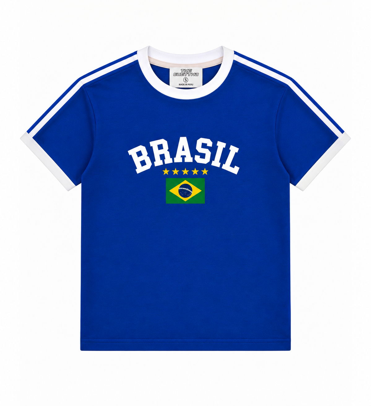 Baby Tee Brasil / Royal Blue