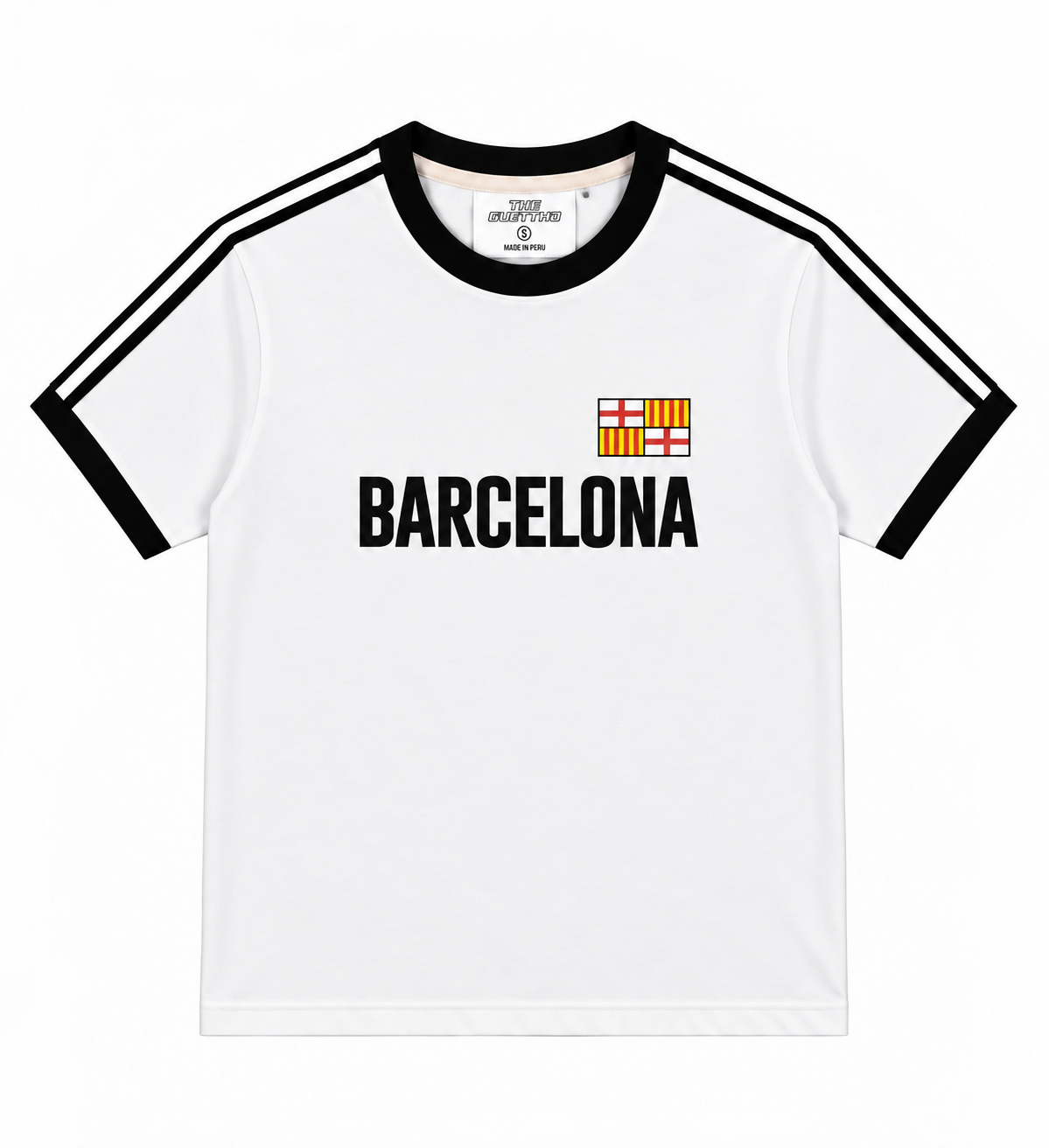 Baby Tee Barcelona / White