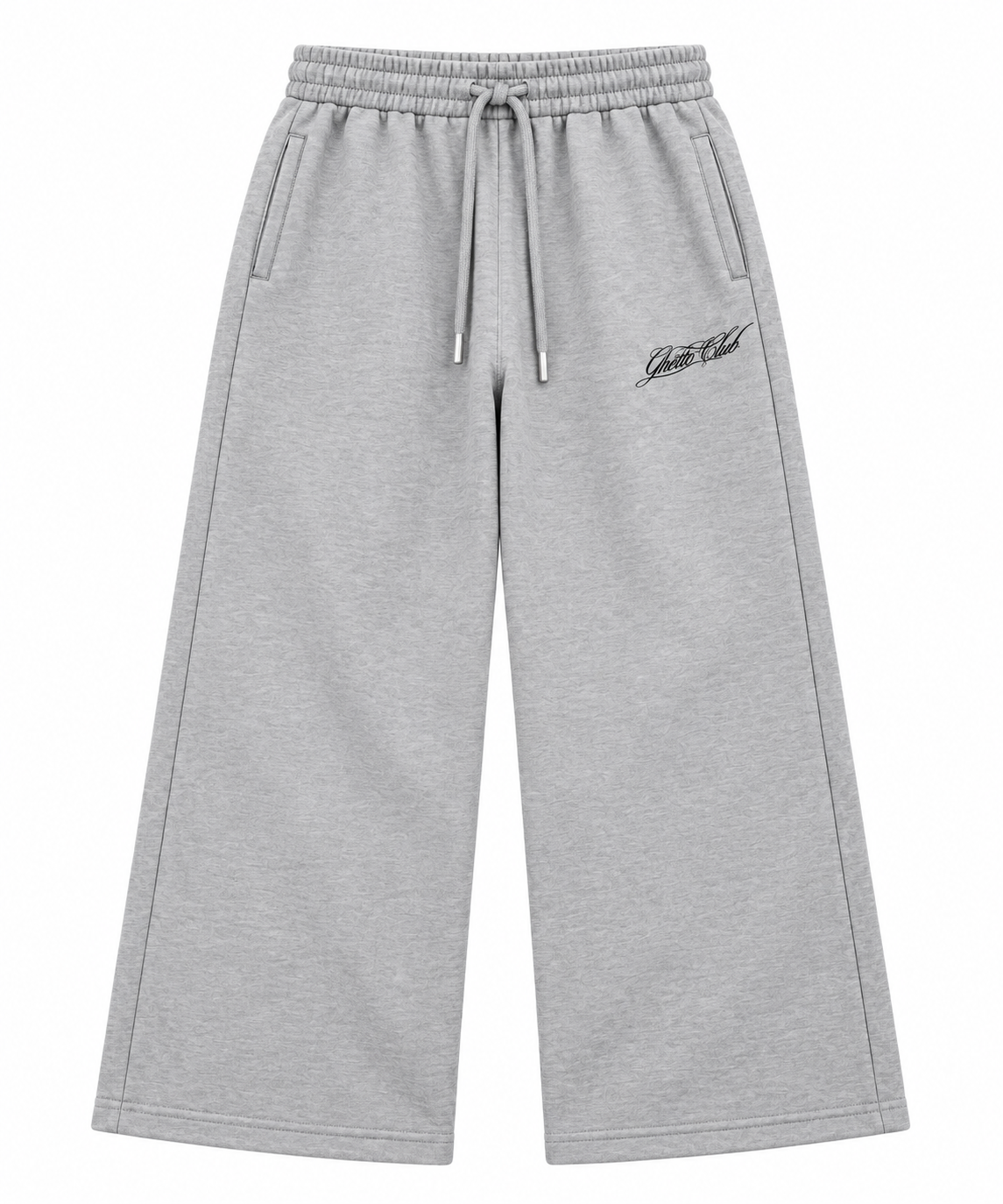 Guettho Club Sweatpants / Light Grey