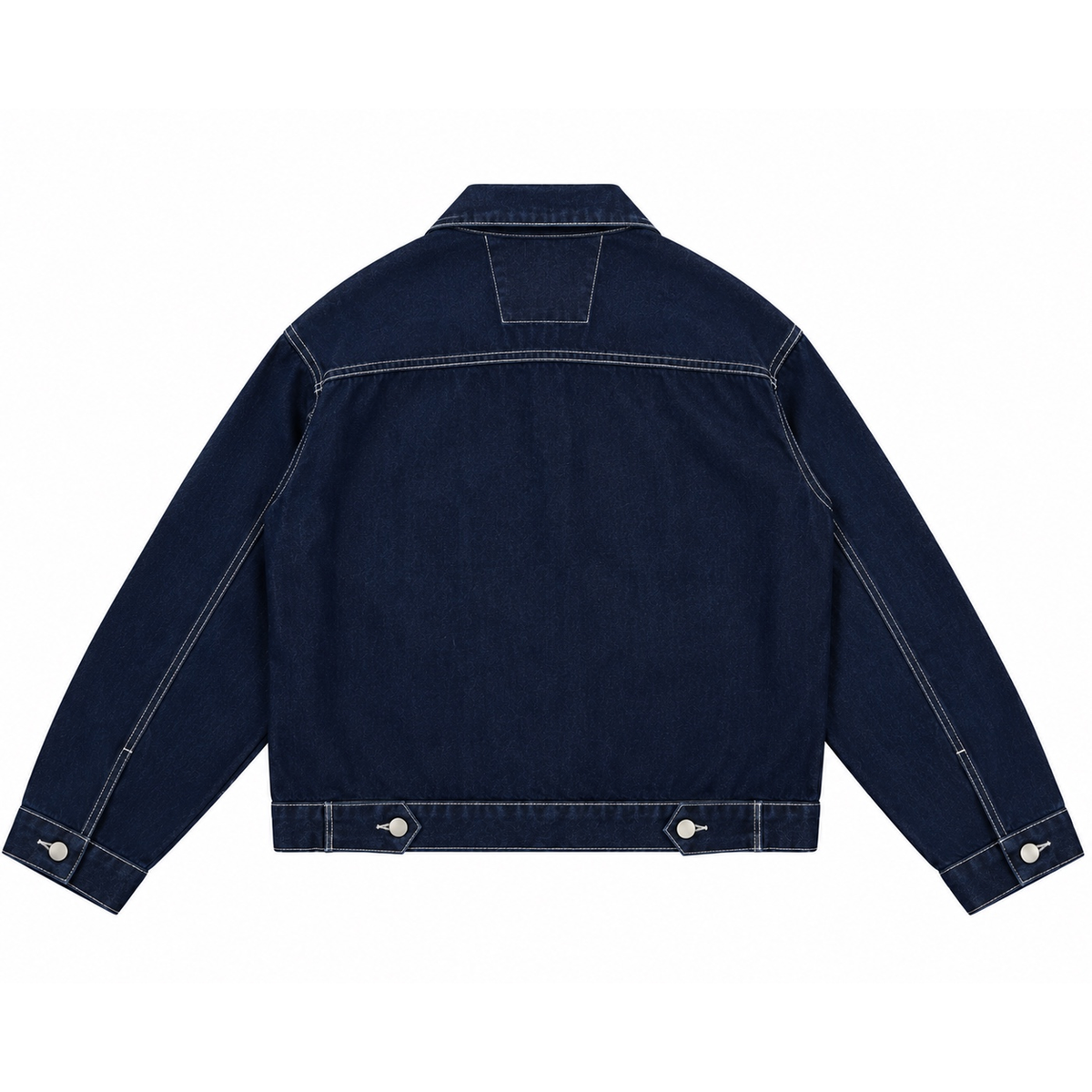 Raw Denim Trucker Jacket / Indigo